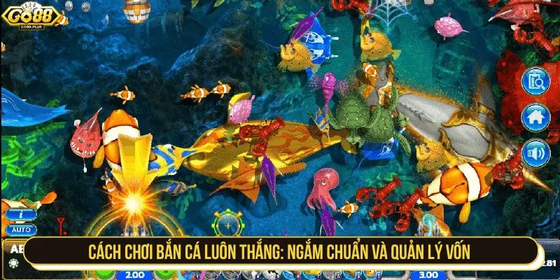 Cách chơi bắn cá luôn thắng: Ngắm chuẩn và quản lý vốn