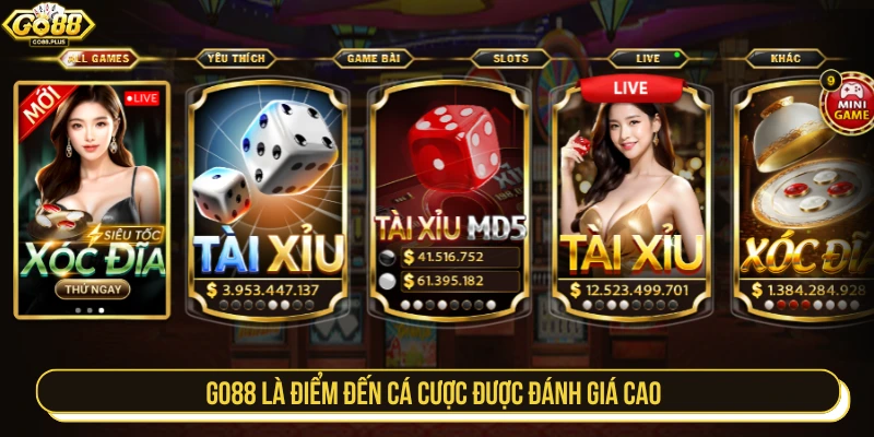 GO88 là thương hiệu cá cược xanh chín top châu Á 