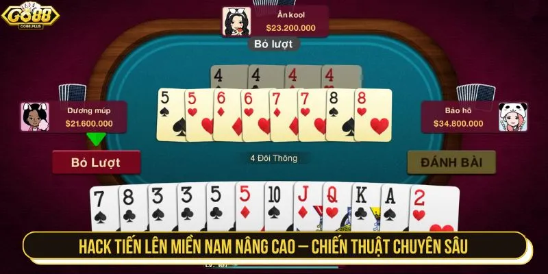 Hack tiến lên miền nam nâng cao – Chiến thuật chuyên sâu