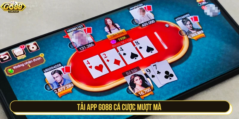 Tải ứng dụng GO88 cá cược hấp dẫn 