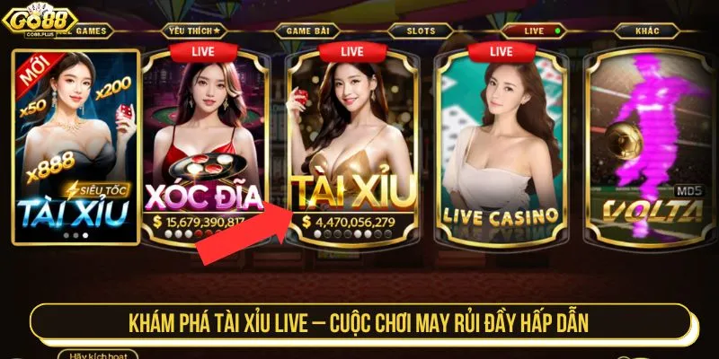 tài xỉu live