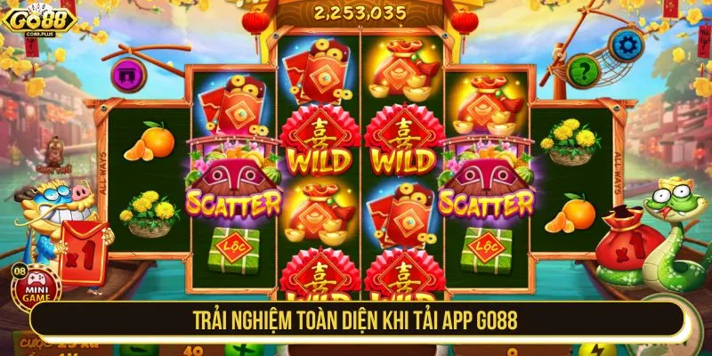 Trải nghiệm toàn diện khi tải app Go88